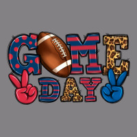 Game Day Red And Blue Heavyweight Hoodie | Teevron
