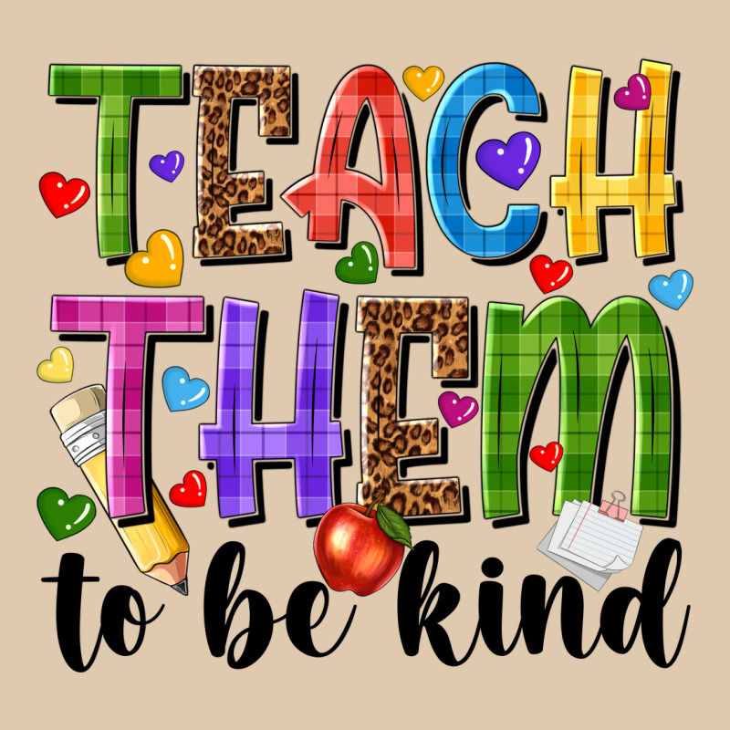 Teach Them To Be Kind Heavyweight Sweatshirt by NancyCooperArtShop | Teevron