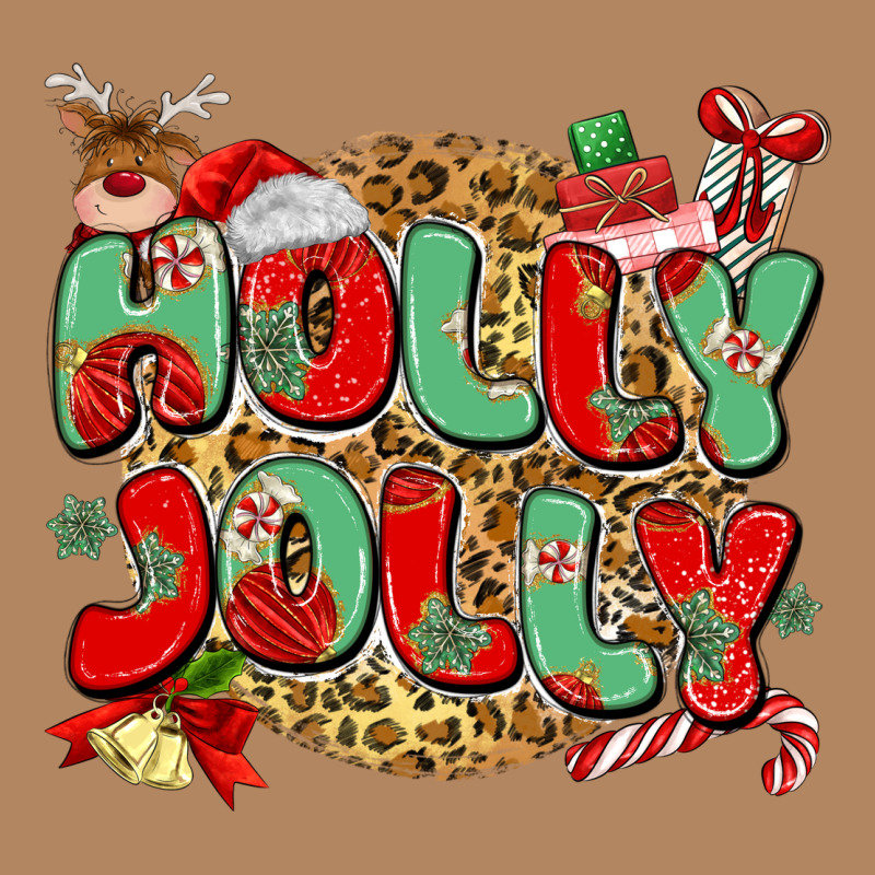 Holly Jolly Christmas Long Sleeve Tee by MaliasSmallBusiness | Teevron