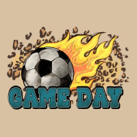 Game Day Soccer Leopard Flames Fireball Heavyweight Hoodie | Teevron