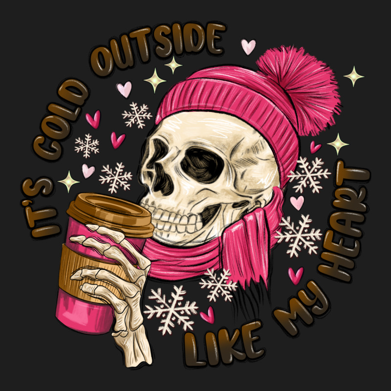 Its Cold Outside Like My Heart Classic Tee by MaliasSmallBusiness | Teevron