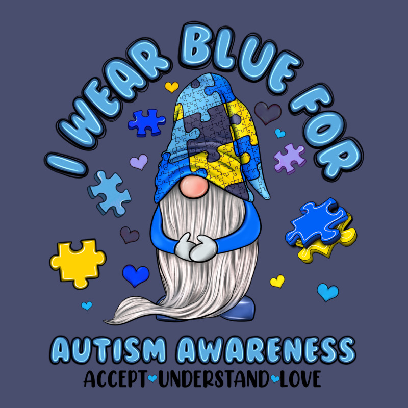 I Wear Blue For Autism Awareness Vintage Tee by JahusDesignShop | Teevron