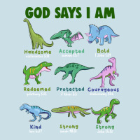 God Says I Am Dinosaurs Ladies Tee | Teevron