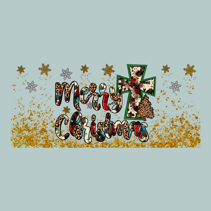 Merry Christmas Cross Heavy Core Tee by JahusDesignShop | Teevron