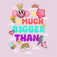 God Is Bigger Design Ladies Tee | Teevron