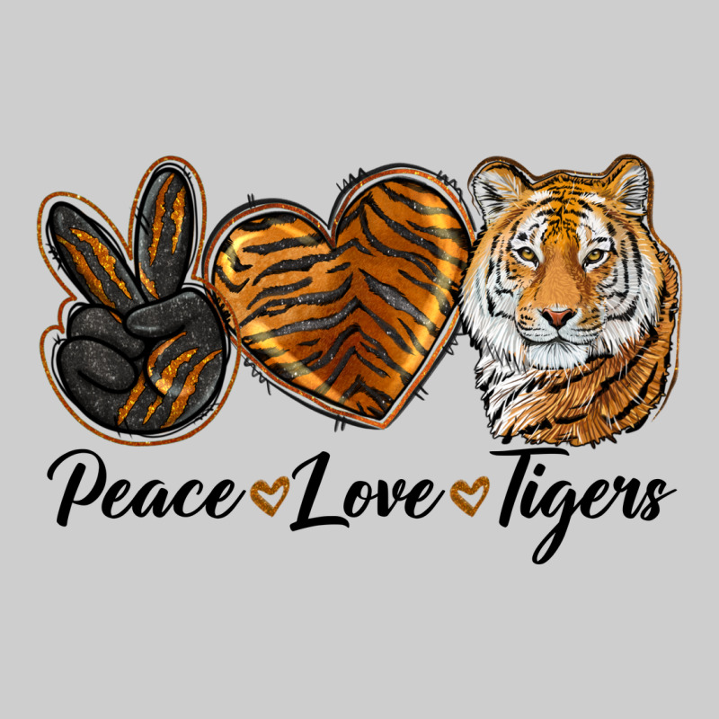 Peace Love Tigers Head Premium Tee by JahusDesignShop | Teevron