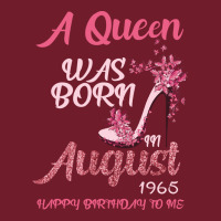 A Queen Was Born In August 1965 Happy Birthday To Me 55 Years Old Zipper Hoodie | Teevron