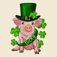St. Patrick's Day Lucky Baby Pig Ladies Tee | Teevron