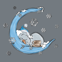 Snowman And Moon Heavyweight Sweatshirt | Teevron