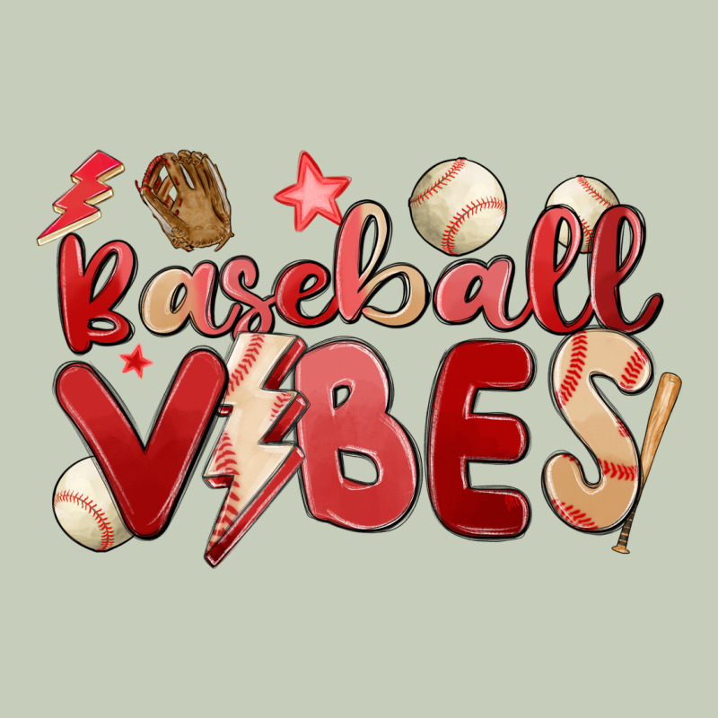 Baseball Vibes Long Sleeve Tee by MaliasSmallBusiness | Teevron