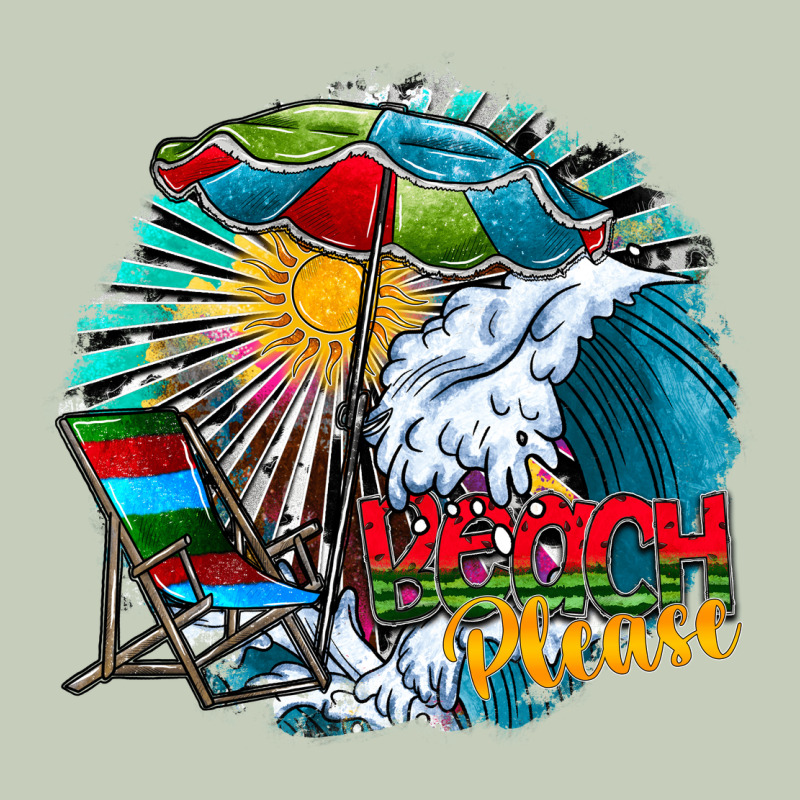 Beach Please Classic Tee by CowhideDigitalArt | Teevron