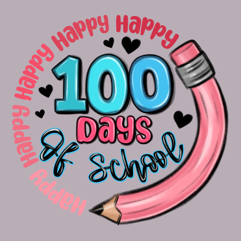 Happy 100 Days Of School Vintage Tee by MaliasSmallBusiness | Teevron