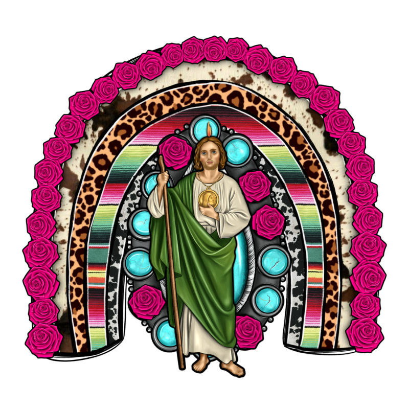 San Judas Rainbow Premium Tee by JahusDesignShop | Teevron