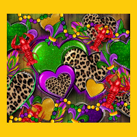 Mardi Gras Hearts Premium Hoodie | Teevron