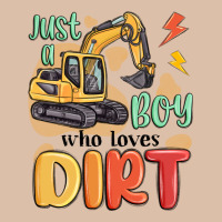 Just A Boy Who Loves Dirt Urban Heavy Tee | Teevron