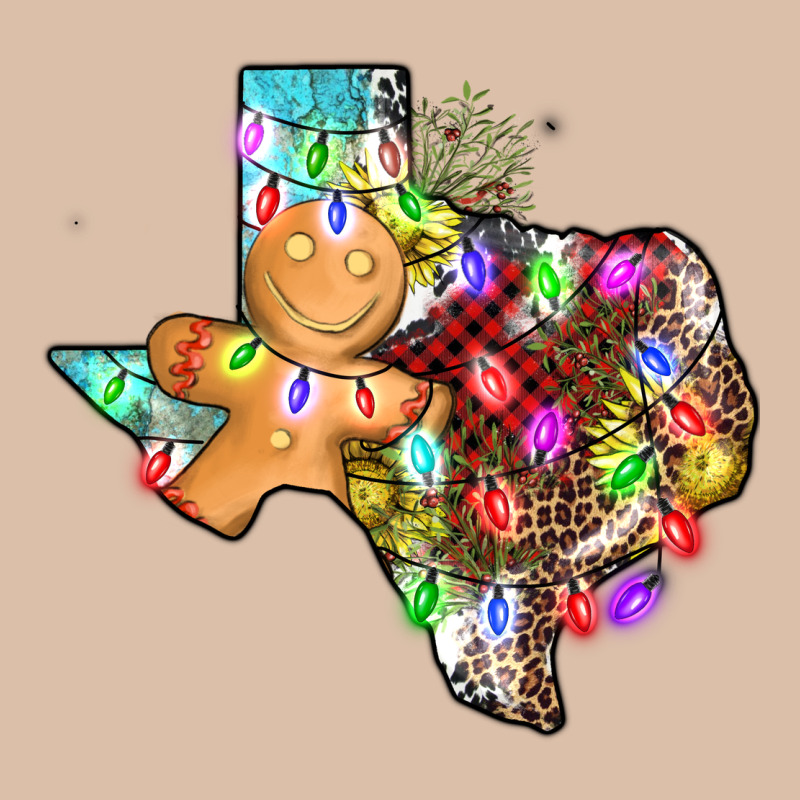 Christmas Texas Map Urban Heavy Tee by AdoDesignShop | Teevron