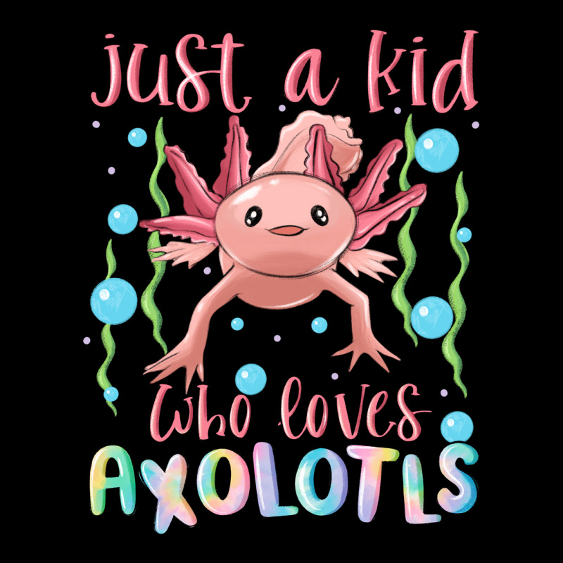 Just A Kid Who Loves Axolotls Urban Heavy Tee by MaliasSmallBusiness | Teevron