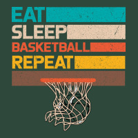 Eat Sleep Basketball Repeat Zipper Hoodie | Teevron