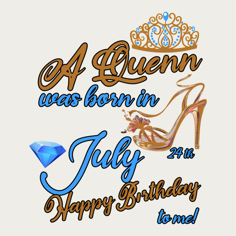 A Queen Was Born In July 24th Happy Birthday Zipper Hoodie by Bettercallsaul | Teevron