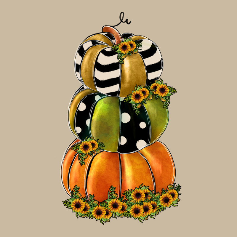 Pumpkin Polka Dot, Sunflower Long Sleeve Tee by JahusDesignShop | Teevron