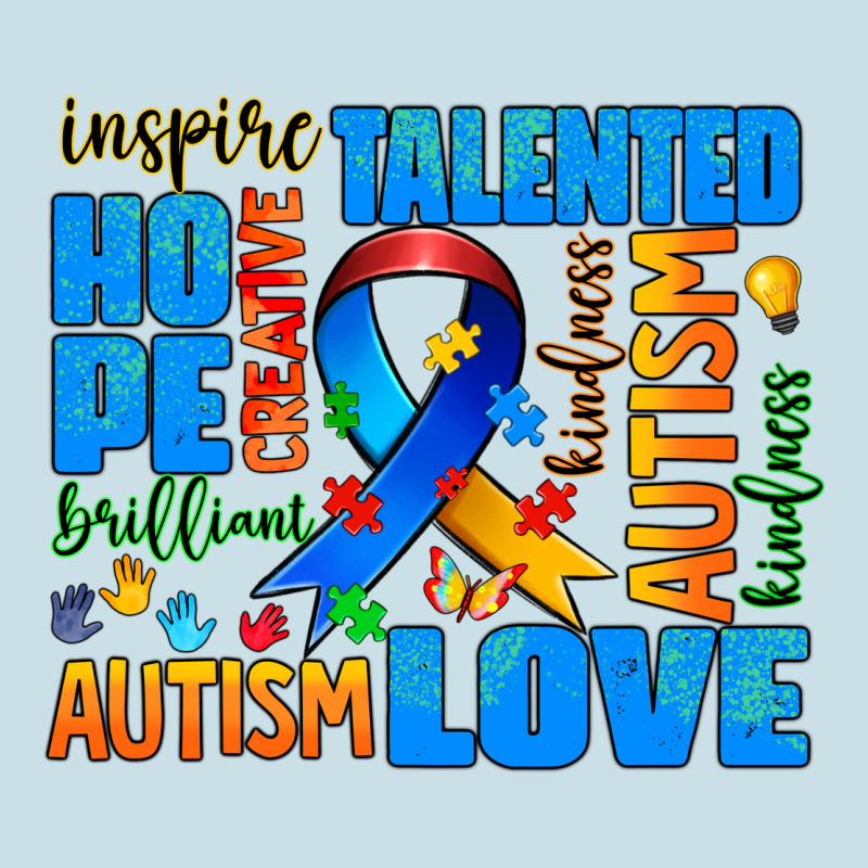 Autism  Words Ladies Tee by AdoDesignShop | Teevron
