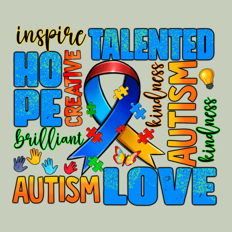 Autism  Words Ladies Tee by AdoDesignShop | Teevron