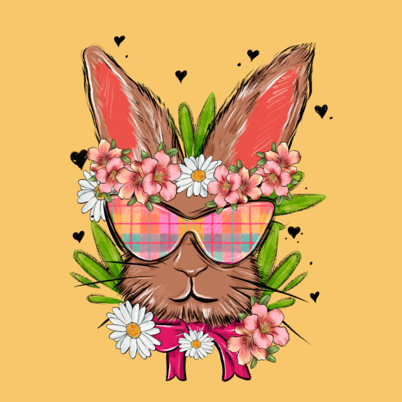 Bunny With Floral Vintage Hoodie by MaliasSmallBusiness | Teevron