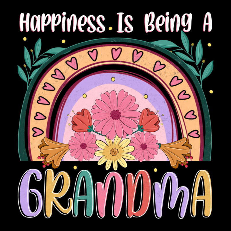 Happiness Is Being A Grandma Ladies Tee by JahusDesignShop | Teevron