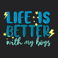 Life Is Better With My Boys Vintage Tee | Teevron
