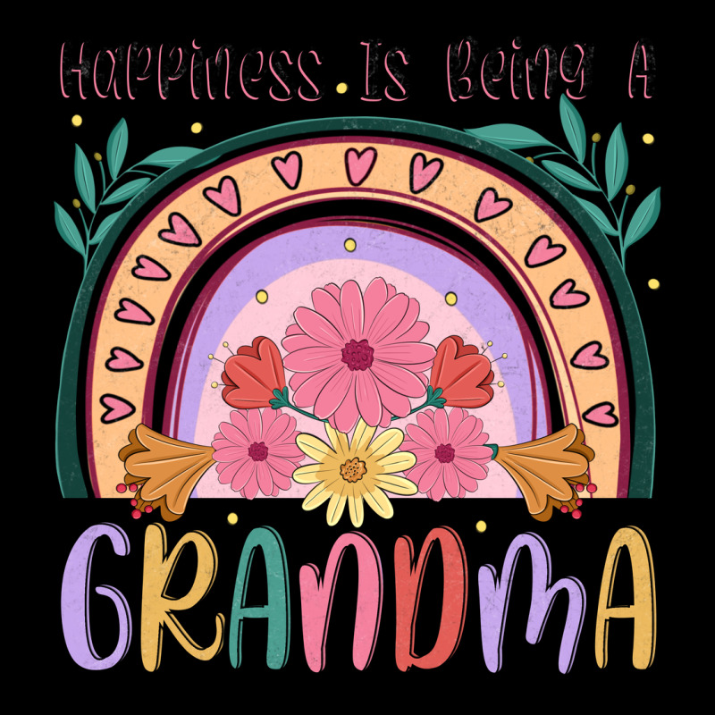 Happiness Is Being A Grandma Ladies Tee by JahusDesignShop | Teevron