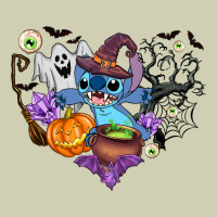 Stitch Heart Halloween Heavy Core Tee | Teevron