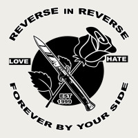 Reverse ın Reverse Love Hate Forever By Your Sıde Zipper Hoodie | Teevron
