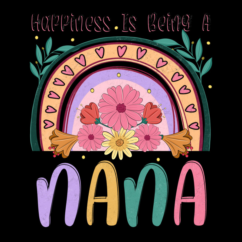 Happiness Is Being A Nana Ladies Tee by JahusDesignShop | Teevron