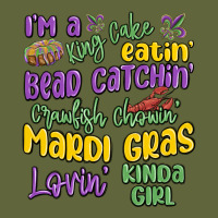 I'm A King Cake Eatin' Mardi Gras Lovin' Kinda Gir Classic Tee | Teevron