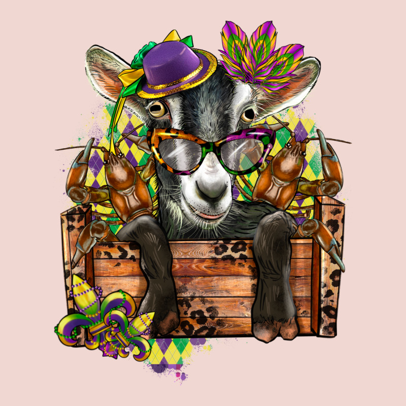 Mardi Gras Goat Premium Sweatshirt by CowGirlArtShop | Teevron