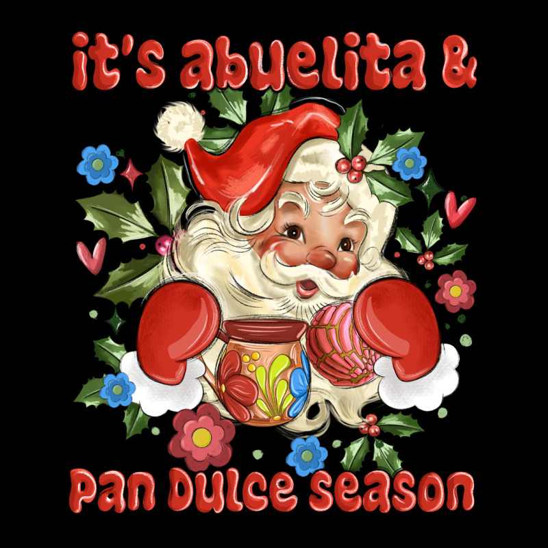Its Abuelita And Pan Dulce Season Mexican Santa Heavyweight Sweatshirt by MaliasSmallBusiness | Teevron
