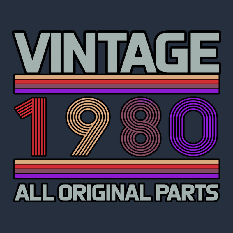 Vintage 1980 Birthday Zipper Hoodie by Bettercallsaul | Teevron