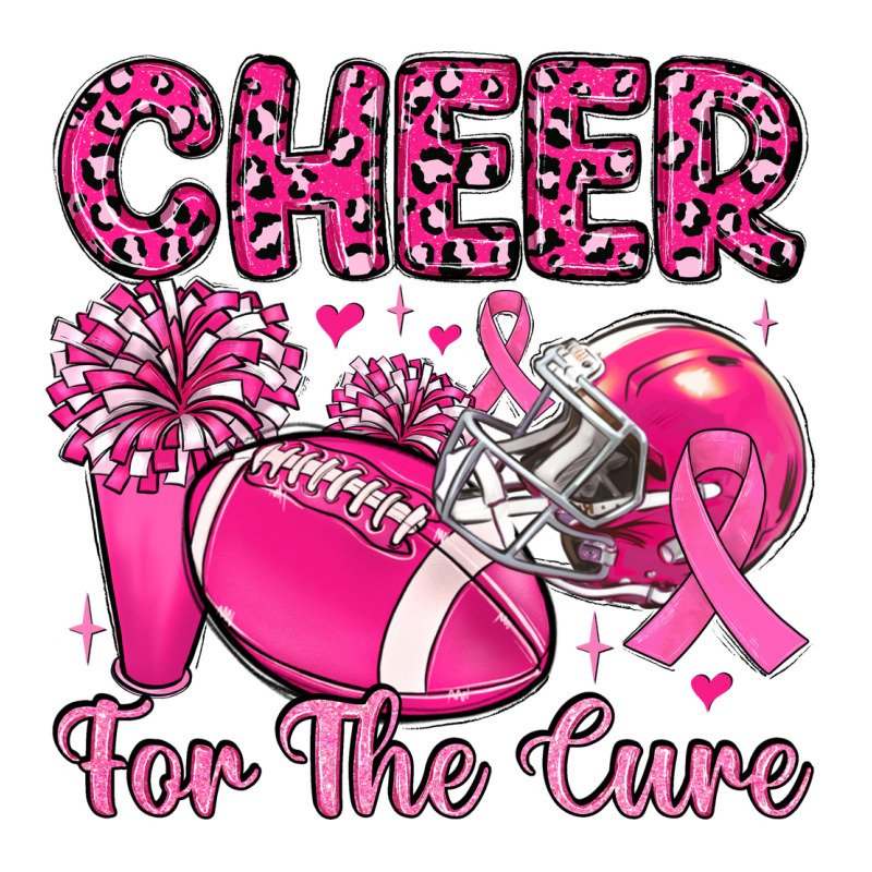 Cheer For The Cure Long Sleeve Tee by MaliasSmallBusiness | Teevron
