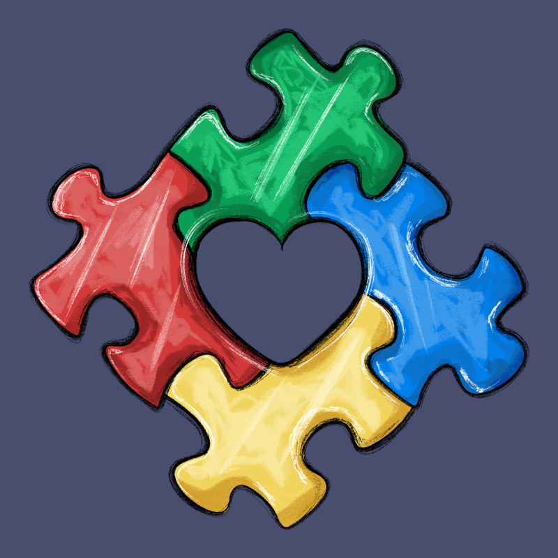 Autism Puzzle Vintage Tee by MaliasSmallBusiness | Teevron