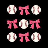Baseball Coquette Bow Ladies Tee | Teevron