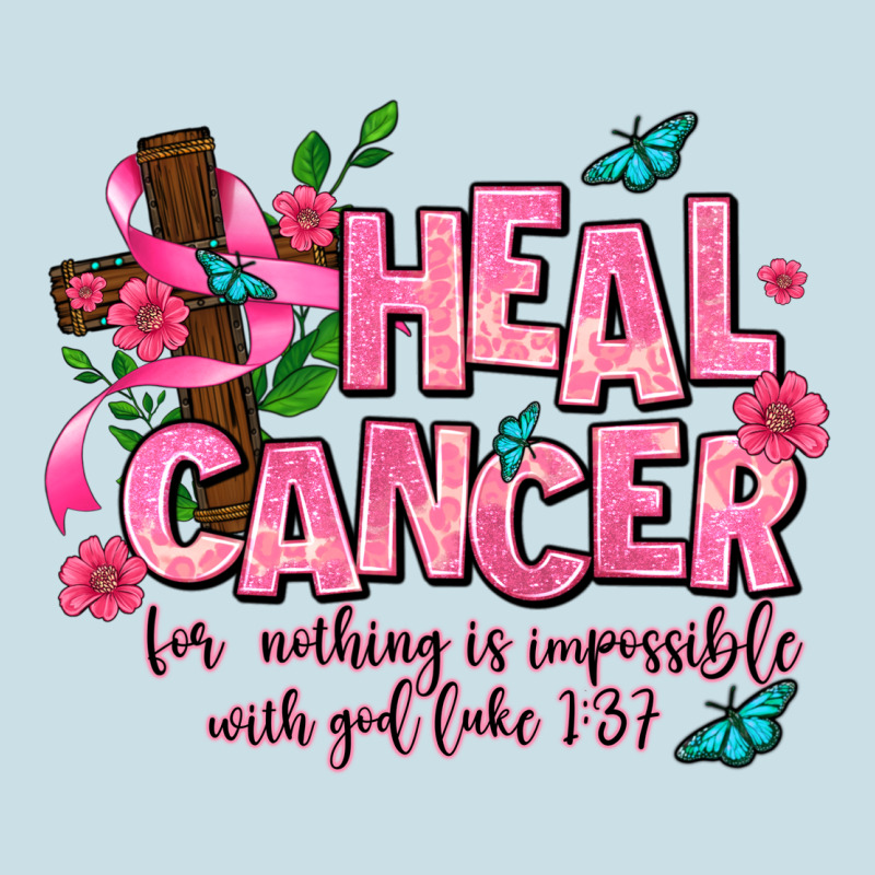 Heal Cancer Ladies Tee by AdoDesignShop | Teevron