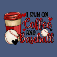 I Run On Coffee And Baseball Vintage Hoodie | Teevron