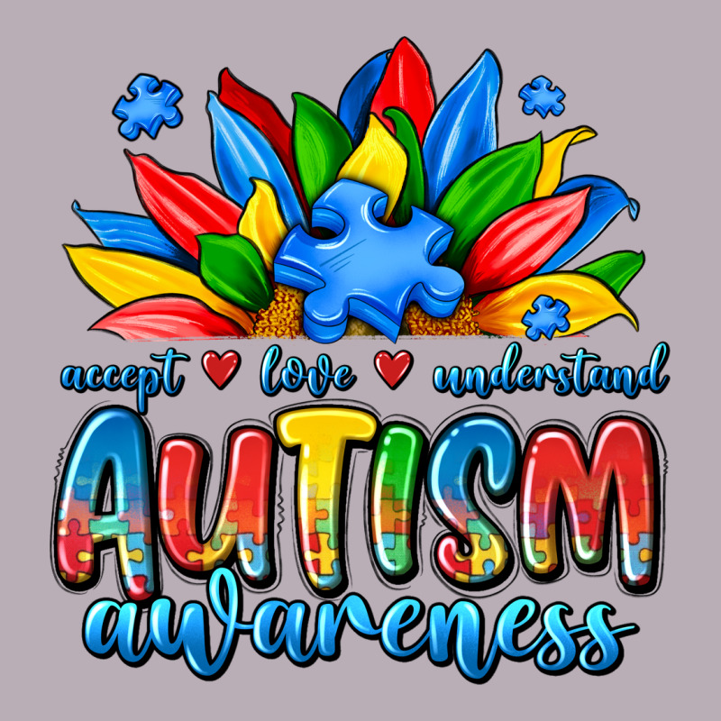 Autism Awareness Accept Love Understand Vintage Tee by JahusDesignShop | Teevron
