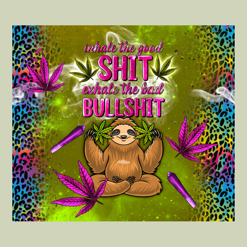 Inhale The Good Shit Exhale The Bad Bullshit Heavyweight Hoodie by TumblerDesignByShophia | Teevron