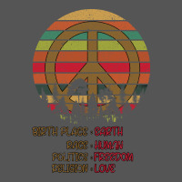 Birthplace Earth Race Human Peace Sign Hippie Zipper Hoodie | Teevron