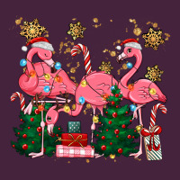 Christmas Flamingos Long Sleeve Tee | Teevron