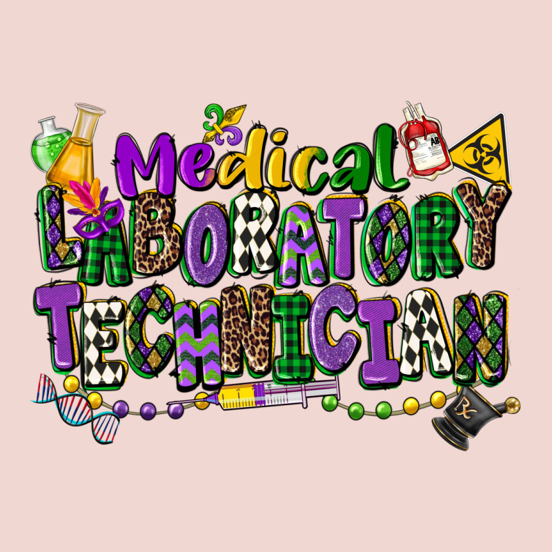 Medical Laboratory Technician Mardi Gras Premium Sweatshirt by CowGirlArtShop | Teevron