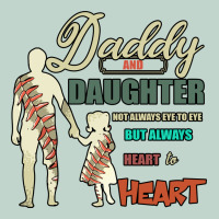 Daddy And Daughter Not Always Eye To Eye But Always Heart To Heart Zipper Hoodie | Teevron