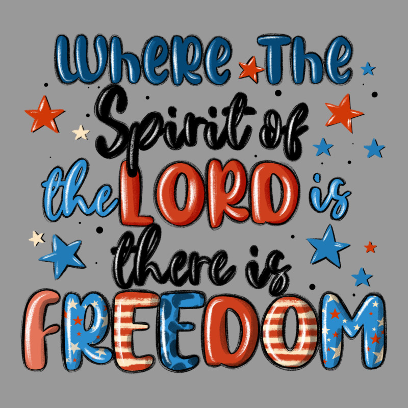Where The Spirit Of The Lord Is There Is Freedom Vintage Hoodie by MaliasSmallBusiness | Teevron
