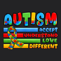 Autism Accept Understand Love Different Vintage Tee | Teevron